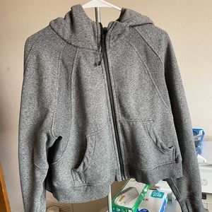 Lululemon oversized full zip scuba